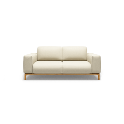 ASPEN-Designer Sofa, Gestell aus Massivholz mit Lederpolsterung-model zweier Sofa