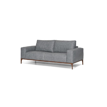 ASPEN-Designersofa, Gestell aus Massivholz mit Lederpolsterung-rechts