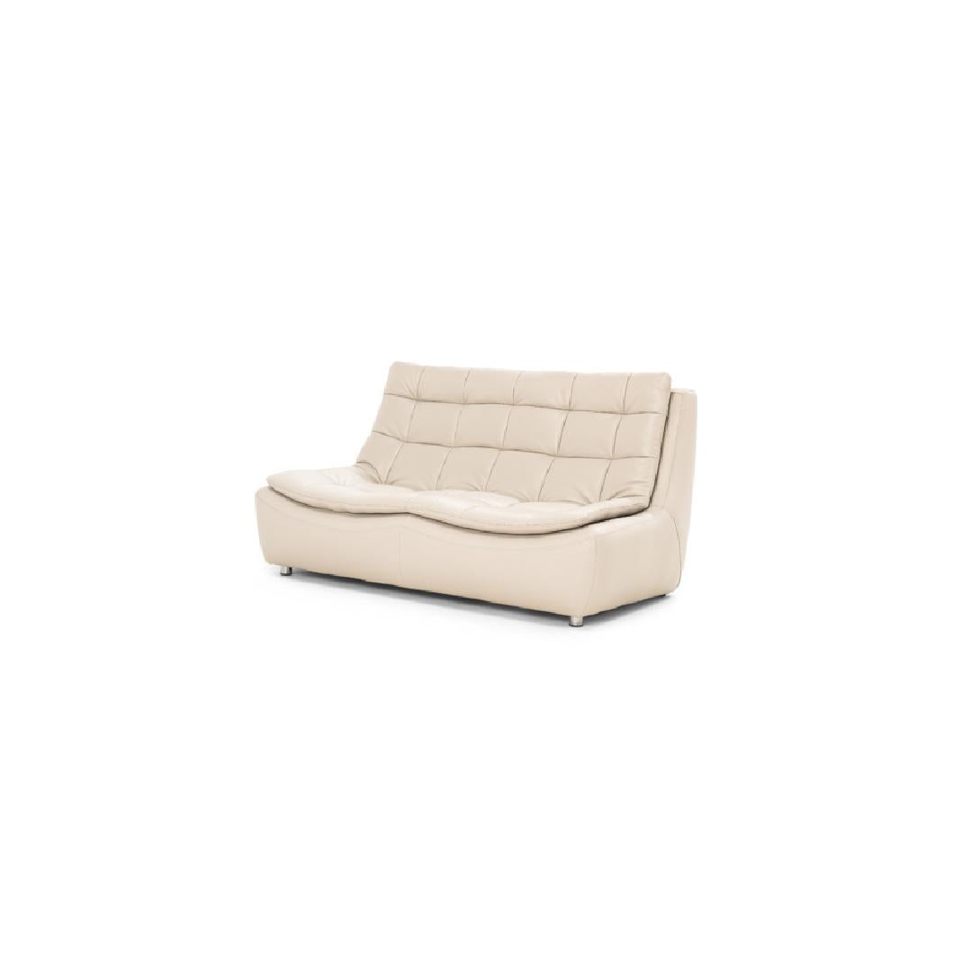 CITY-Designersofa, Gestell aus Massivholz mit Lederpolsterung-rechts