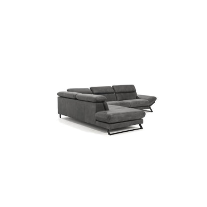 FENIX-Designersofa, Gestell aus Massivholz mit Lederpolsterung-rechts