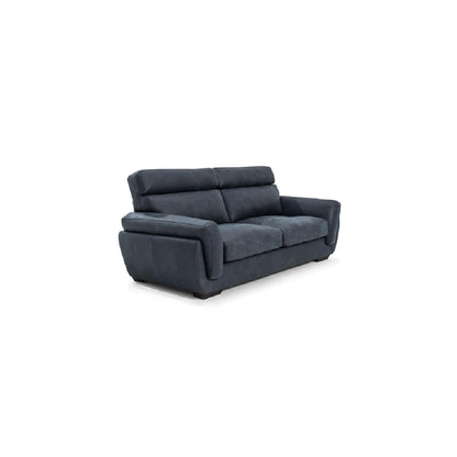 GRAM-Designersofa, Gestell aus Massivholz mit Lederpolsterung-rechts