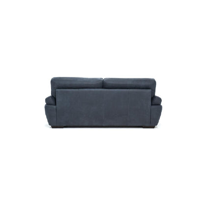 GRAM-Designersofa, Gestell aus Massivholz mit Lederpolsterung-rücken